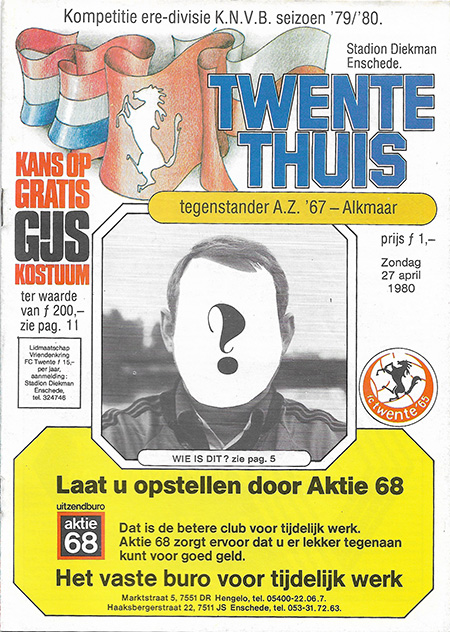 AZ Programma 27-apr-1980 Twente uit